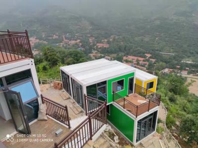 中国 Mobile 20 Ft Shipping Container House Tiny Homes Sandwich Panel 販売のため