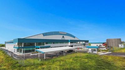 China Fabricación de acero y Supplyment del edificio del hangar del aspecto del braguero elegante del arco en venta