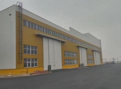China Colourful Cladding Prefabricated Steel Structure High Strength Steel Workshop Building for sale