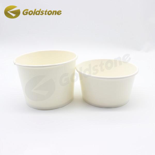 Quality Convenient Custom Paper Ice Cream Cups Recycled Paper Cups Custom Sizes for sale