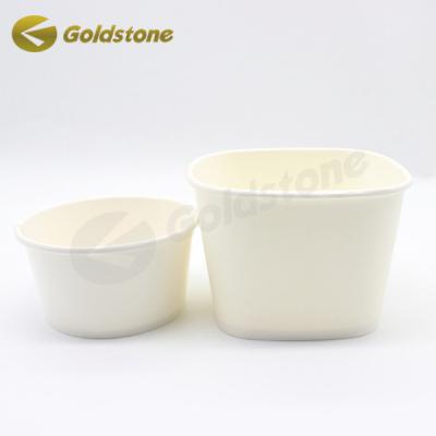 中国 ISO9001 アイスクリーム紙カップ 3.5 インチ 12オンス アイスクリームカップ ODM 販売のため