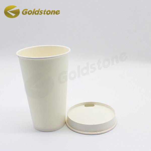 Quality Round Fits Most Paper Cup Cap Coffee Mug Lid 100 Degrees Heat Resistance for sale