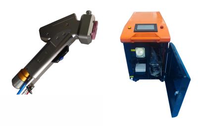 Chine Pistolet à tête de nettoyage laser portatif personnalisé avec largeur de nettoyage de 300 mm à vendre