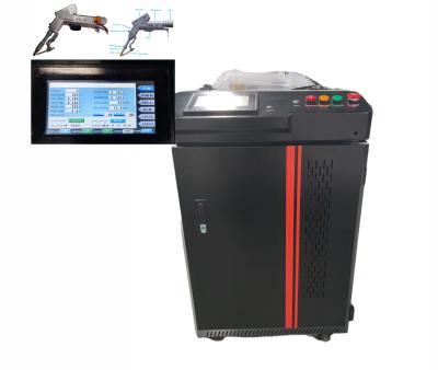 중국 휴대용 스테인레스 스틸 레이저 용접 기계 물 냉각 2000w 판매용