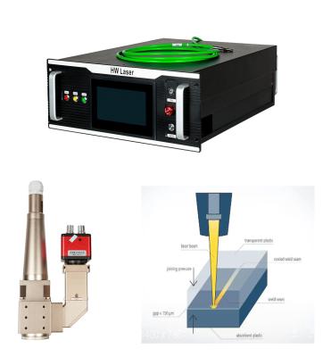 China PVC PE Plastic Lasersweismachine Uitrusting Diodelaserbron Voor Industrieel Te koop