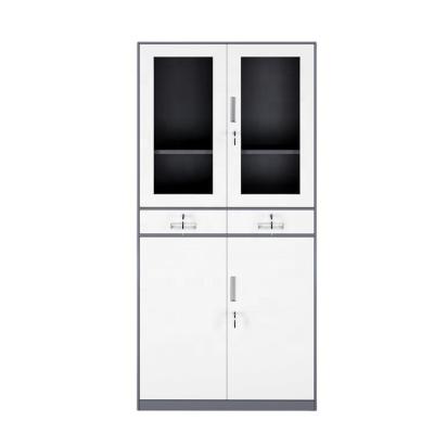 China (Size)Adjustable Modern Glass Door Hospital Medicine Cabinet Pharmacy Cabinet for sale