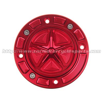 China Gsxr 750 Motorcycle Gas Cap Gas Covers CNC Finished Integrated Rubber Seal for sale