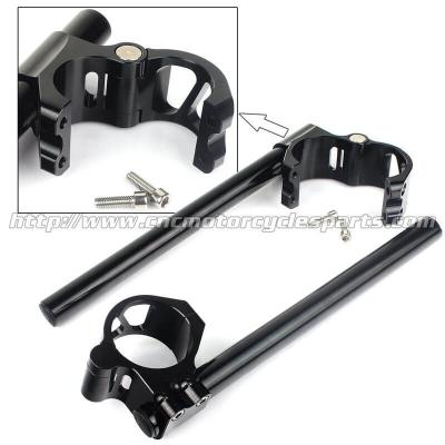 China Adjustable Motorcycle Clip On Handlebars for sale