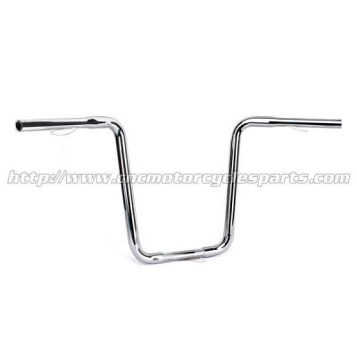 China High Performance Chrome 17 Inch Stainless Steel Riser Handlebar For Harley Davidson Parts for sale