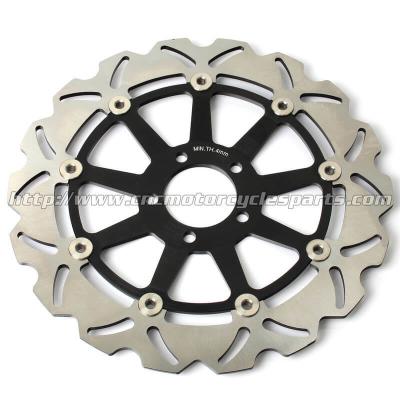 China CNC Anodized Motorcycle Brake Disc Brakes And Rotors for Kawasaki ZX9R ZZR 1100 for sale