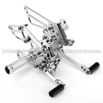 China CNC Aluminum Motorcycle Rear Sets For APRILIA RSV4 (R Factory)  09-10 for sale