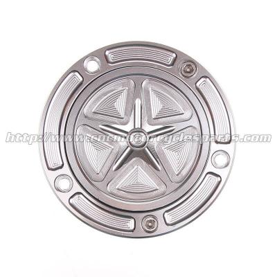 China Custom Motorcycle Gas Cap CNC Machined With Aircraft Grade 6061-T6 Solid Aluminum for sale