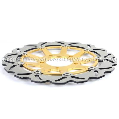 China CNC Aluminium 320mm Motorcycle Brake Disc Installation Site Front Wheel for sale