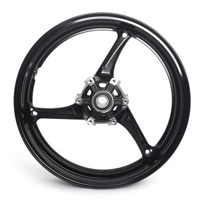China Front Alloy GSXR1000 3 Spoked 17 Inch Motorcycle Wheel for sale