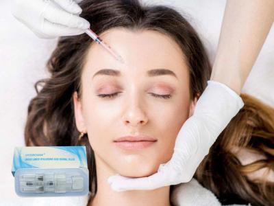 中国 2ml 5ml Injectable Hyaluronic Acid Gel For Anti Brow Wrinkles Facial Scars 販売のため