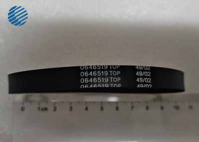 China Black Good Elasticity NCR Flat Flex Transport Belt 266.7mm 445-0646519 for sale
