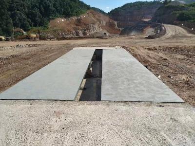 China Mining Truck Scale Weighbridge , 10 Ton Weighing Scale Pitless Type Weighbridge for sale