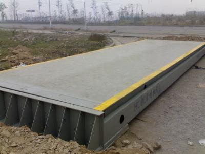 China modular Pitless Multi Deck Road Weighbridge for container transportation for sale