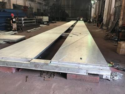 China Hot Dipped Galvanized Heavy Duty Weighbridge Scale Test Truck Modular Movable for sale