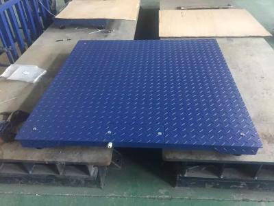 China Electronic Industrial Floor Weighing Scales Wide Platform Scales For Warehouse for sale