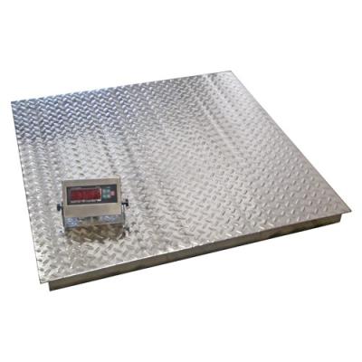 China Stainless Washdown Industrial Floor Weighing Scales 2 Ton Weighing Machine for sale