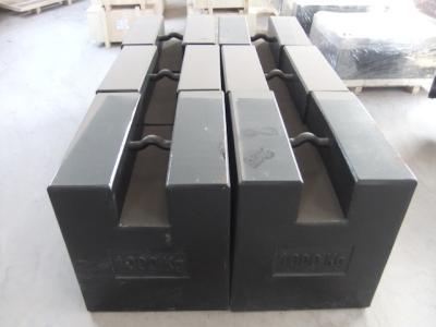 China Heavy Duty Cast Iron Weights OIML M1 50Kg To 5t Adjusting Cavity Design for sale