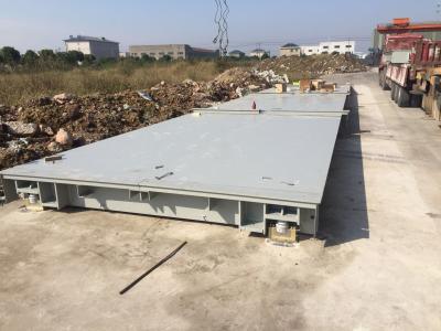 China Lorry Dump Truck Scales 80 Ton 100 Ton Weighbridge 21 Meter Platform Length for sale