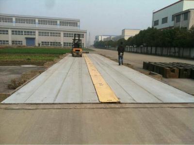 China De aanhangwagen weegt Digitale Ultrabreedte van de Post de Op zwaar werk berekende Weegbrug 5 Meter Te koop
