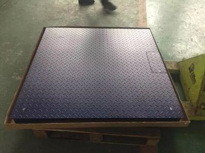 China Heavy Duty Industrial Floor Weighing Scales Low Profile 80mm Platform Height for sale