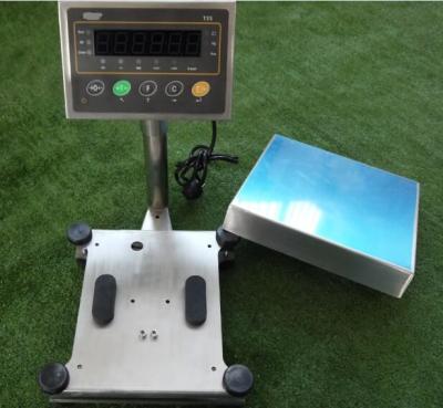 China Stainless Steel Benchtop Scale , Electronic Platform Weighing Scale 30Kg-300Kg for sale