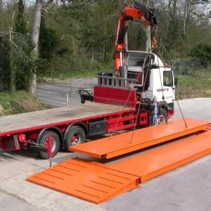China 100 Ton Truck Scale Weighbridge Anti Oxidation 3*16m for sale