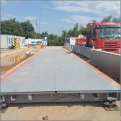 Chine Pont à bascule électronique d'échelle de camion de plancher de Digital 100 tonnes à vendre