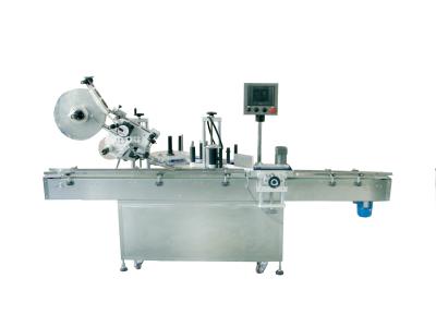 China 380V Chewing Gum Bottle Two Side Labeling Machine Automatic Pallet Label Applicator for sale