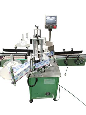 China Big Bottle Double Sides Labeling Machine Coffee Bag Label Applicator 700kg for sale