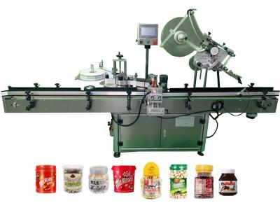 China YM520 1200W Automatic Labeling Machine For Fruit Glass Bottle Food Can for sale
