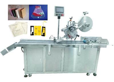 China 50Hz Automatic Mylar Pouch Plastic Bag Labeling Machine With Date Code Printer YM210D for sale