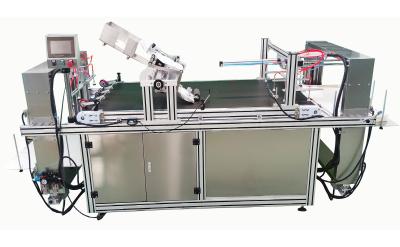 China High Speed HMI Automatic Printing Bag Labeling Machine For Pouch Sticker 1000W for sale