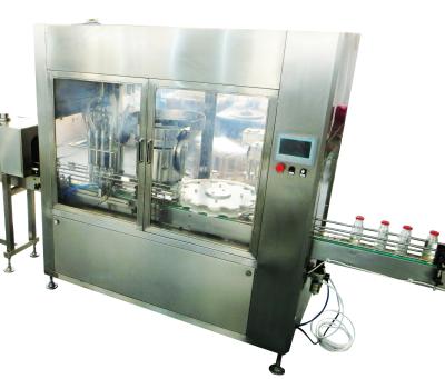 China Automatic Glass Bottle 415V Liquid Filling Capping Machine Vodka Wine Linear Flow for sale