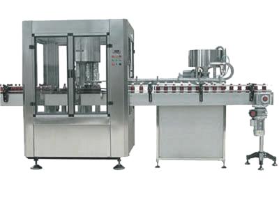 China Inline Screw Rotary Semi Capping Machine Water Bottle Sealing Machine High Speed for sale