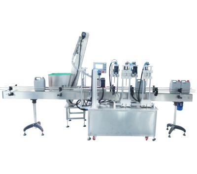 China Linear Ropp Cap Sealing Machine Bottle Filling Capping And Labeling Machine for sale