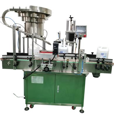 China PLC Programmable Water Bottle Filling And Capping Machine For 1L -5L Jar for sale
