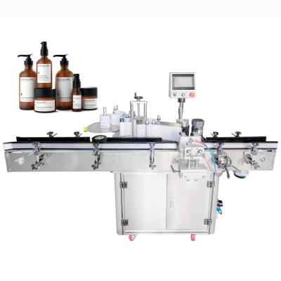 China Hand Sanitizer Alcohol Wine Round Bottle Labeling Machine Automatic for sale