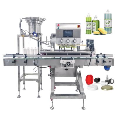 China Glass Dropper Bottle Body Gel Cosmetic Spray Bottle Screw Capping Machine For Industrial for sale