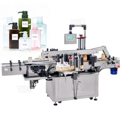 China Wäschemittel-Pflanzenflasche Automatische Etikettierung Applikator Rechteckflasche Doppelseitige Klebstoff-Kennzeichnungsmaschine zu verkaufen