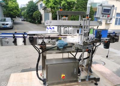China Shampoo Sticker Auto Label Applicator For Flat Surfaces PLC control system for sale