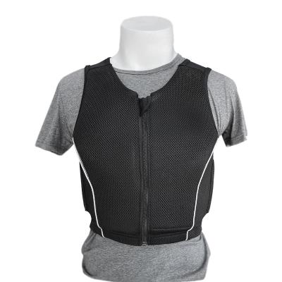 China CE-Certified Unisex Body Vest for Horse-Riding Cushioned and Breathable 1kg Black for sale