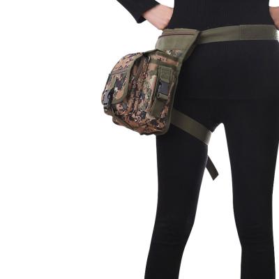 China Assorted 600D Nylon Fabric Waterproof Waist and Thigh Strap Bag with Strong Buckles for sale
