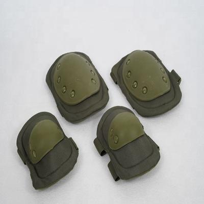 China Basic Protection Hard Shell Elbow and Knee Pads for Body Safety Green for sale