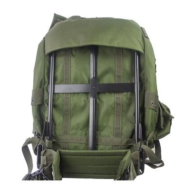 China Outdoor Travel Special Large Capacity Green Backpack Unisex with Retractable Handle for sale