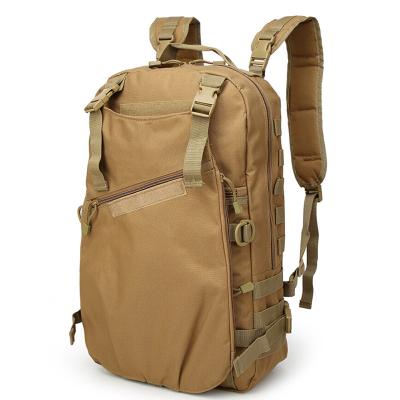 China Outdoor Travel Special Shoulder Large Capacity Backpack for Hiking and Biking in Khaki for sale